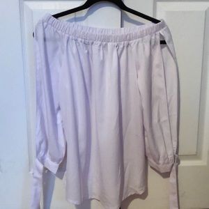 Off the shoulder shirt